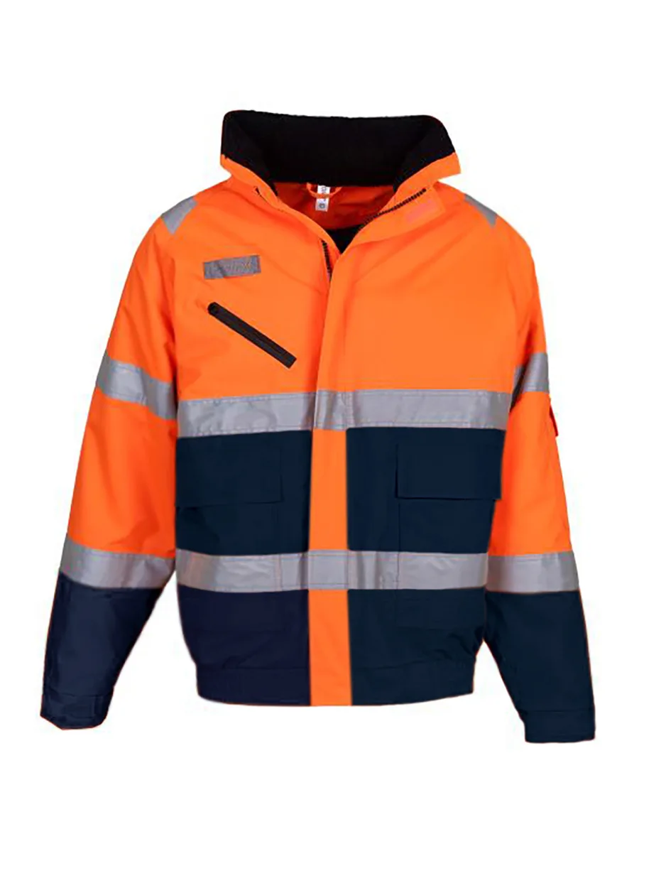 YHVP209 HIVISORANGE-NAVY