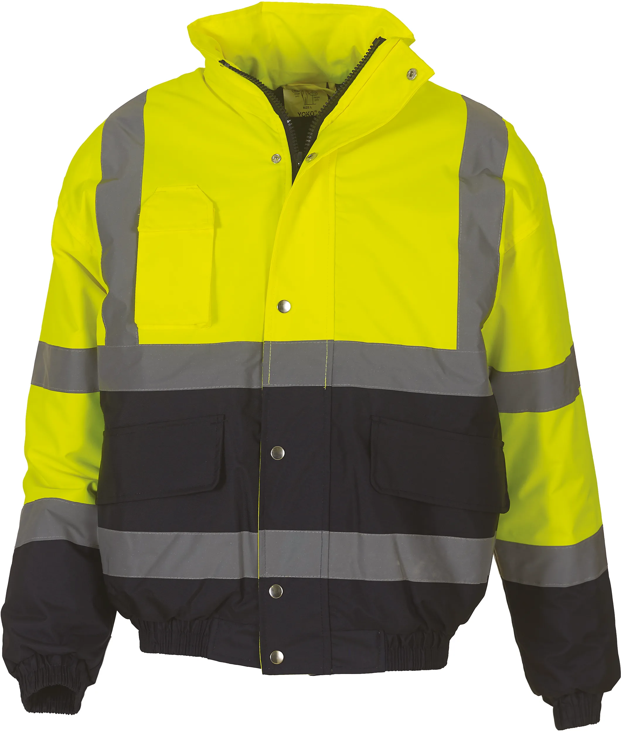 YHVP218 HIVISYELLOW-NAVY
