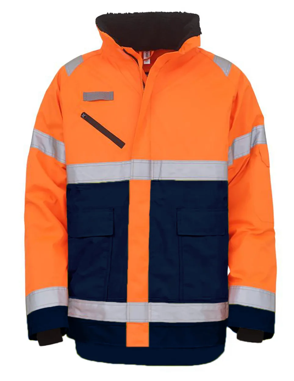 YHVP309 HIVISORANGE-NAVY