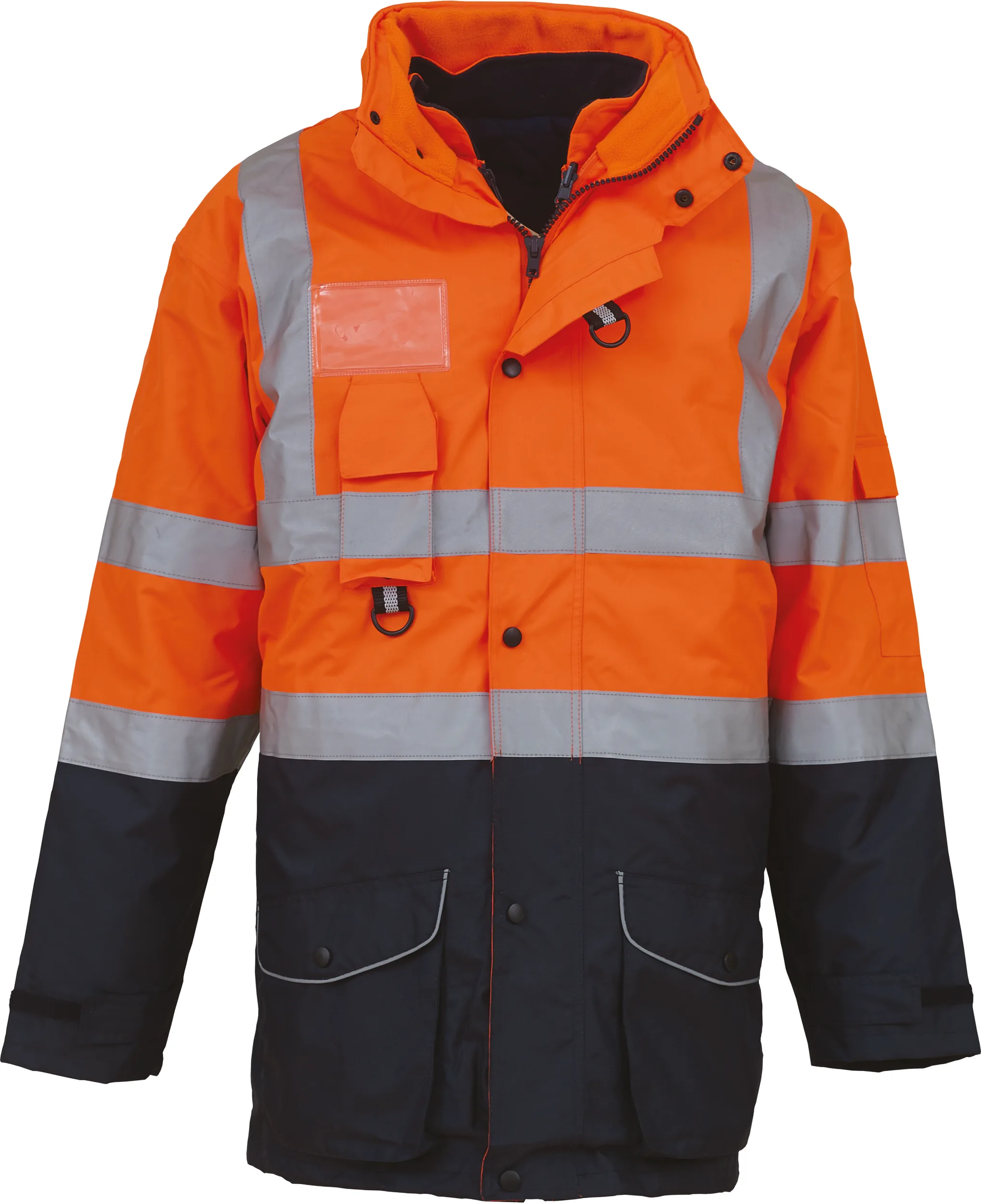 YHVP711 HIVISORANGE-NAVY